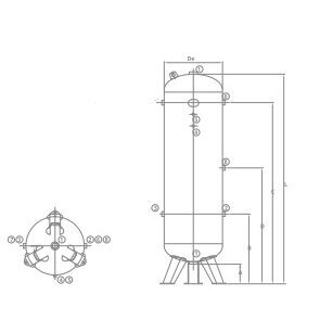 Oro resiveris 270 ltr. 1